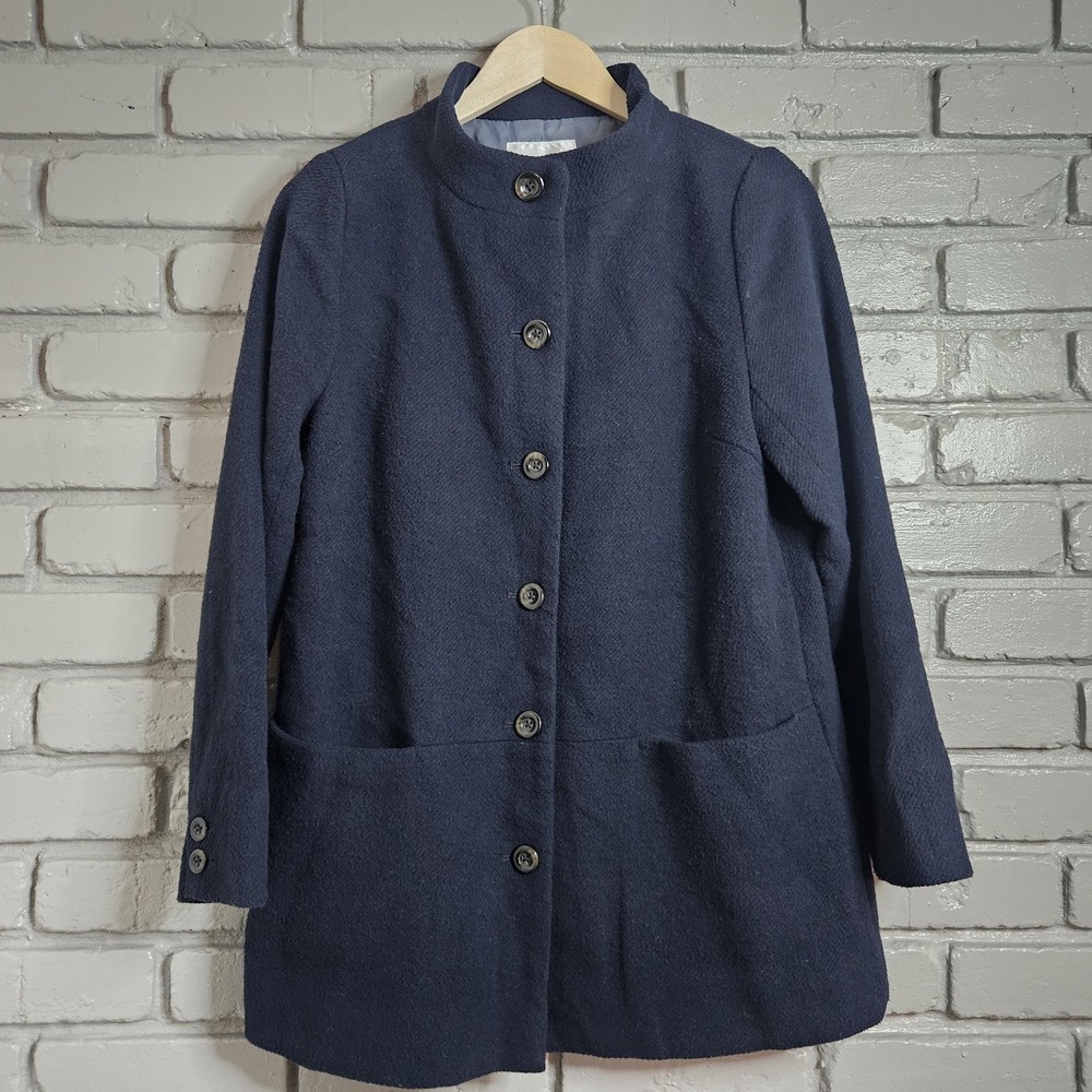 Golden Bear Wool‎ Blend Coat Blue M